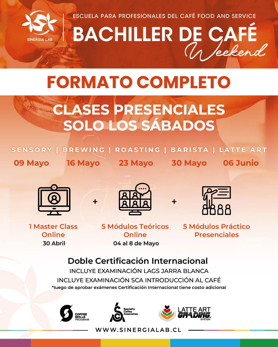 Bachiller de Café Weekend – Formato Completo Mayo 2026