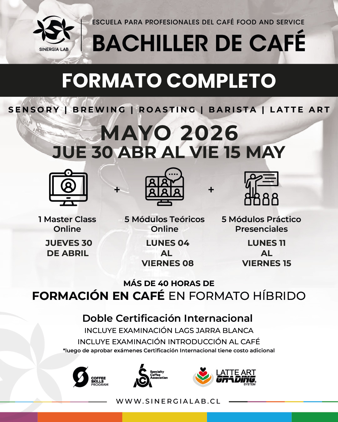 Bachiller de Café – Formato Completo Mayo 2026